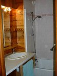 salle de bains location appartement Chatel 