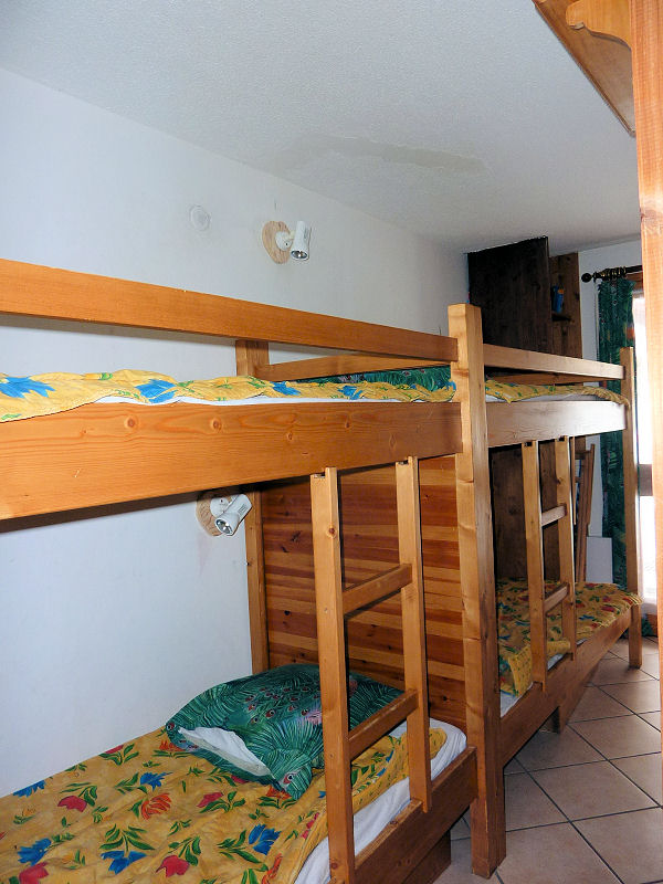 bedroom for children in hiring of holidays Montchavin la Plagne Paradiski