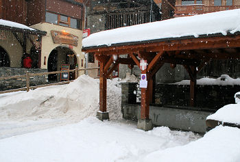 montchavin hiver temps de neige